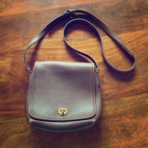 Vintage Coach Brown Crossbody Bag/Purse
